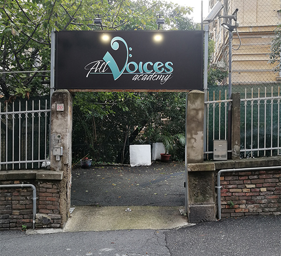 Ingresso all Voices Academy