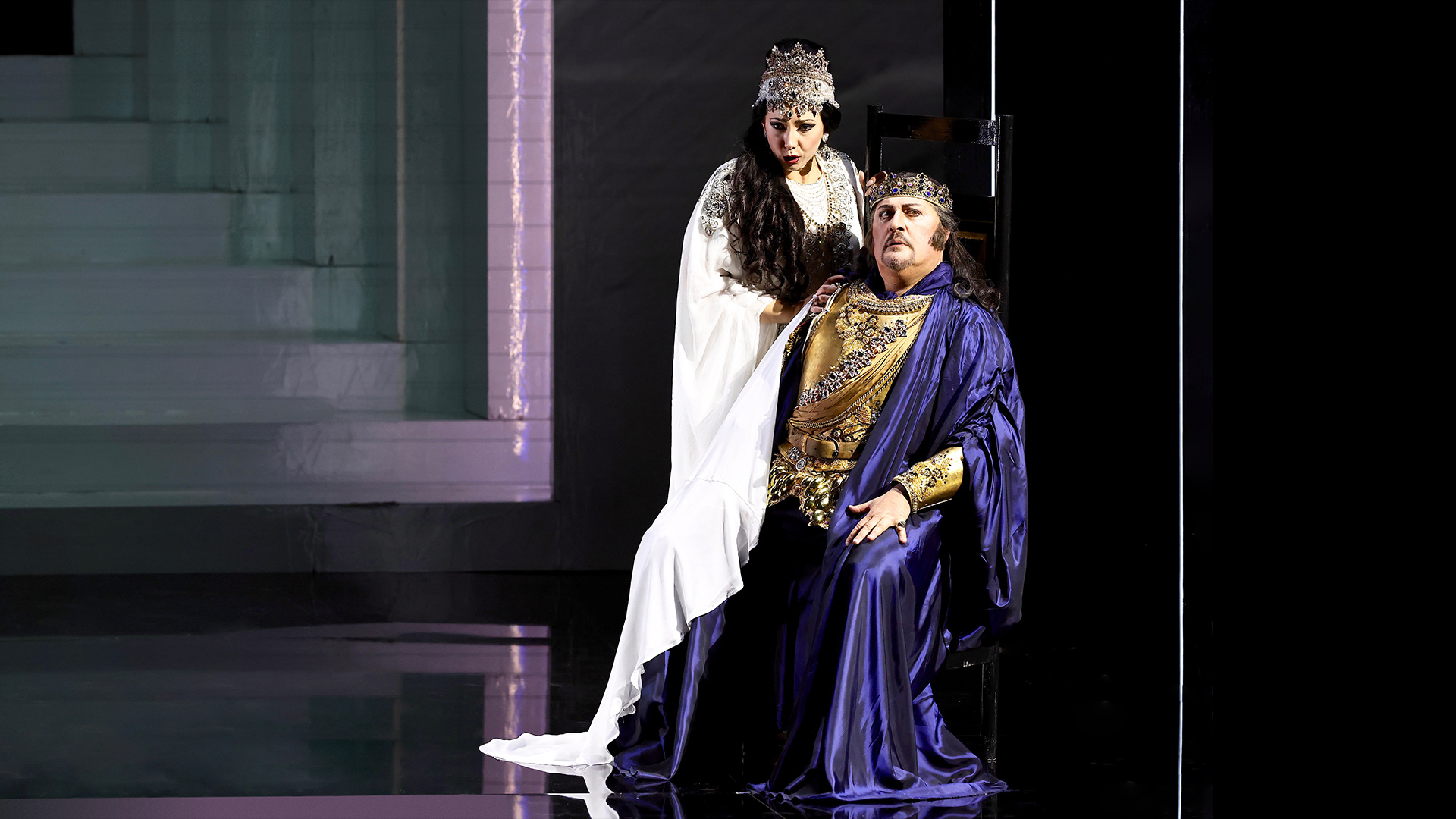 Macbeth e Lady Macbeth che tramano